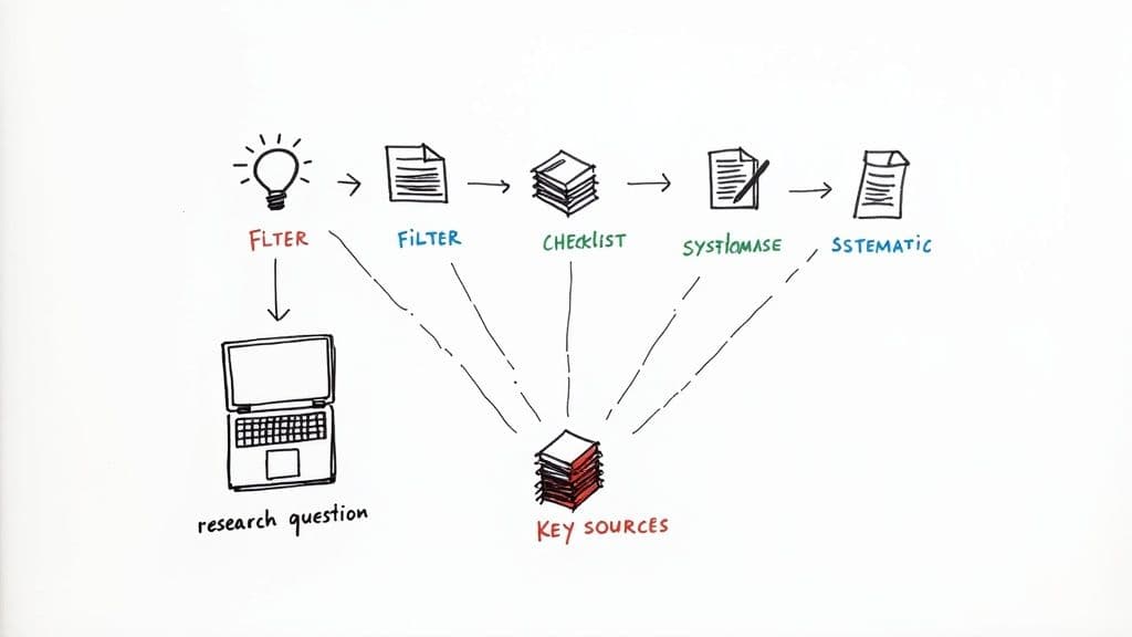 systematische literaturrecherche bachelorarbeit: Schnell zum Ziel